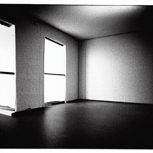 Eerie Empty Room with Hole: Backrooms Concept