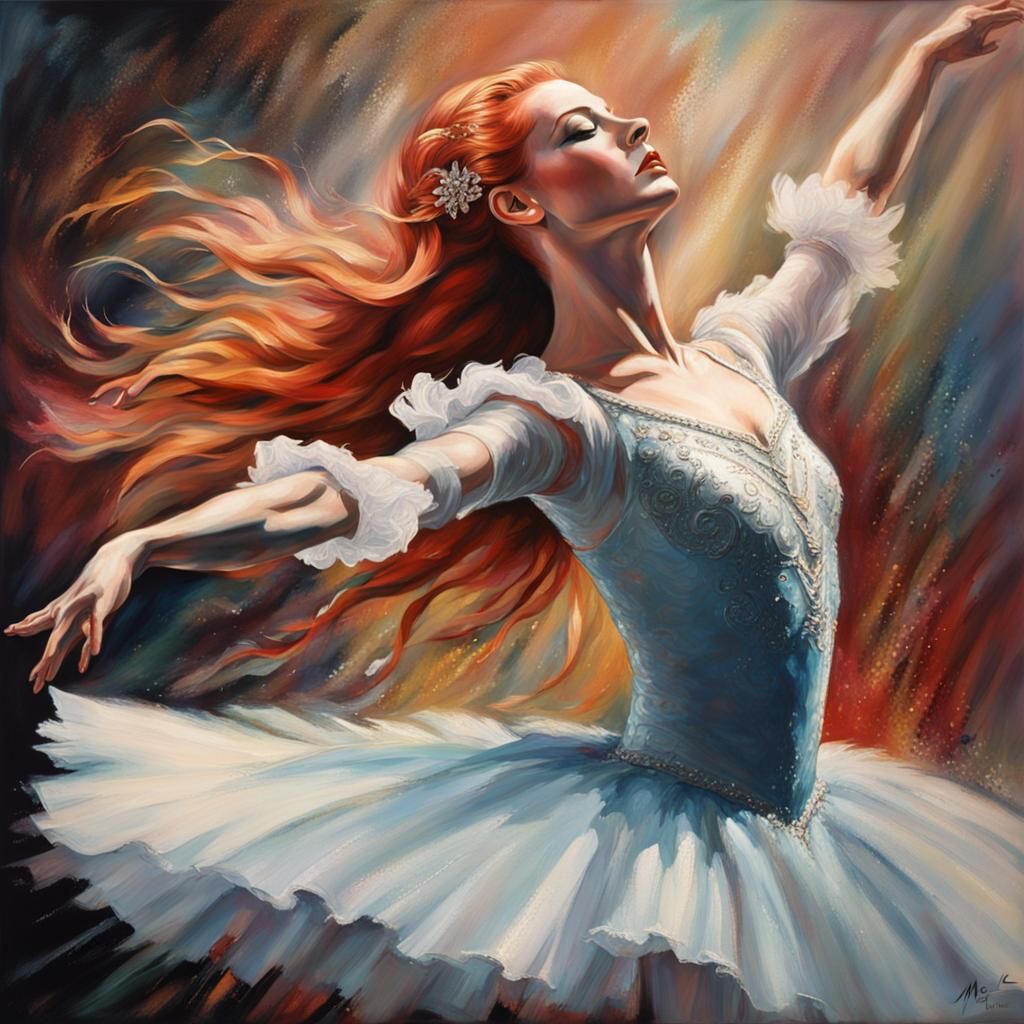 Moira Shearer as Prima Ballerina in Swan Lake