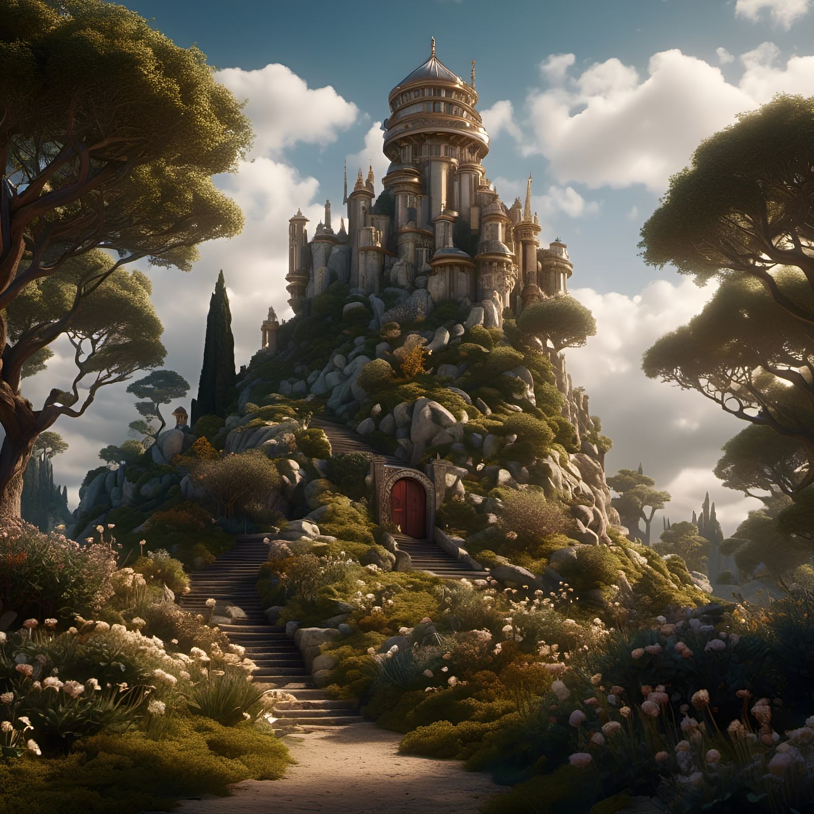 A lonely tower Covenant in Ars Magica