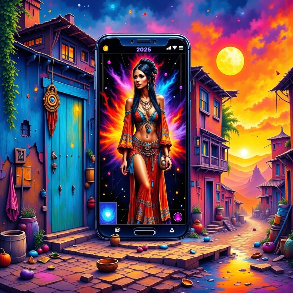 Modern Temple Guardian