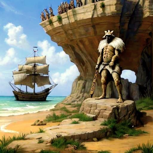 Australopithecus: An AI Interpretation