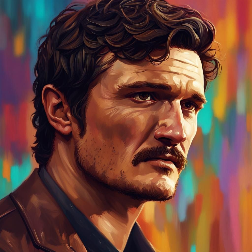 Hyperrealistic Portrait of a Man with Dramatic Lighting