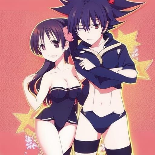 Anime Style Girl in Manga Key Visual