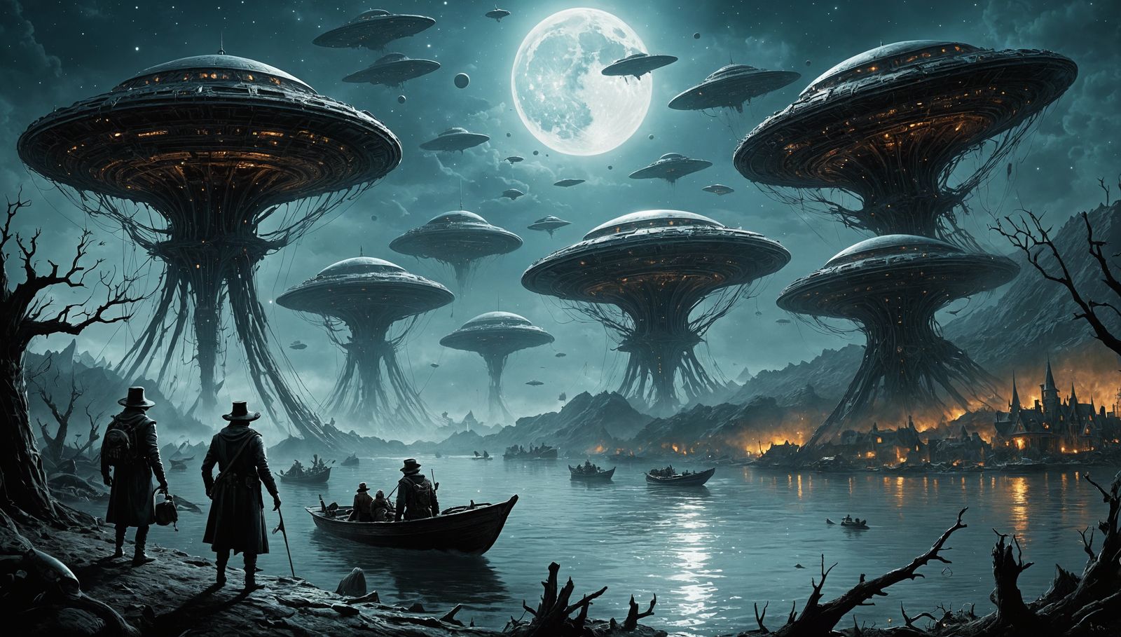 Victorian era alien invasion. What would Dicken's have writt...