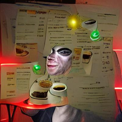 AI Generated Image from Empty Prompt