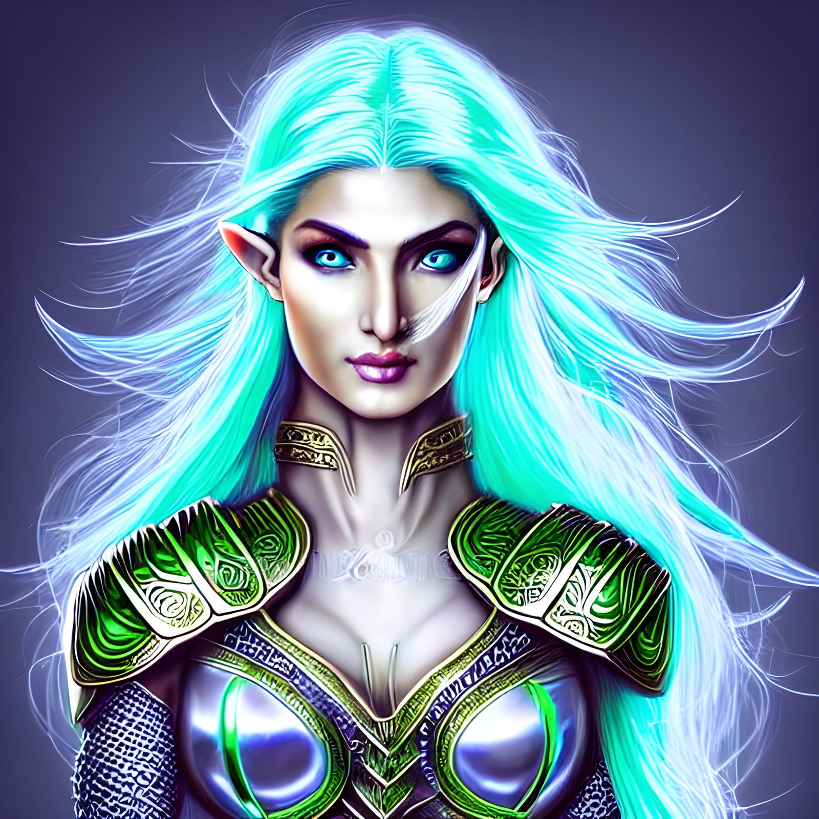 Female Elven warrior