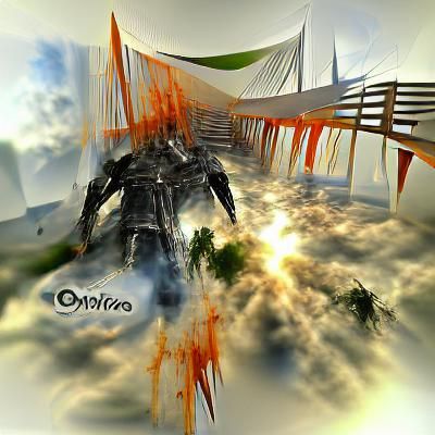 Abstract Concept Realized by AI