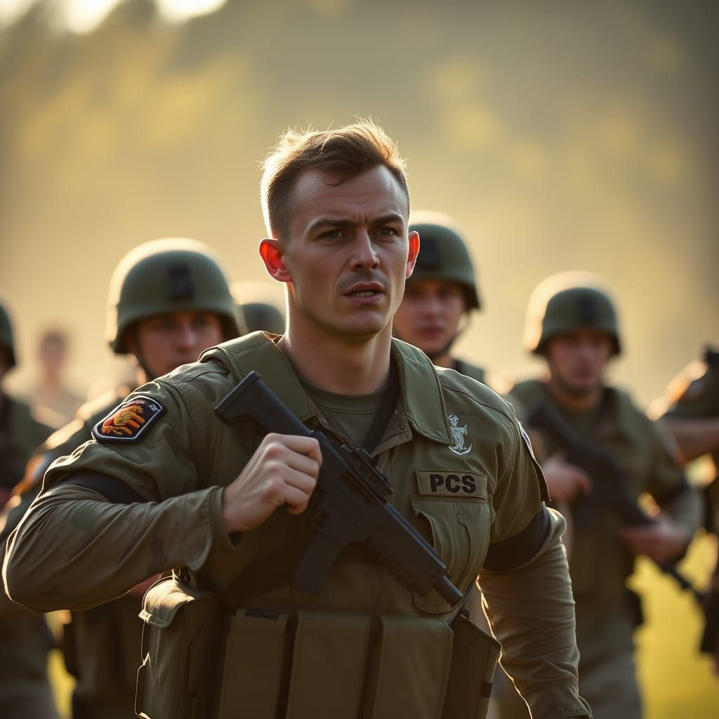 Elite Commandos Train at Dawn in MTP Uniforms