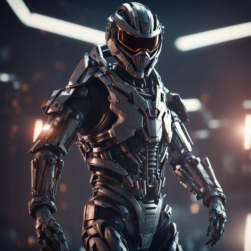 Tom Cruise as Space Ninja in Futuristic Sci-Fi