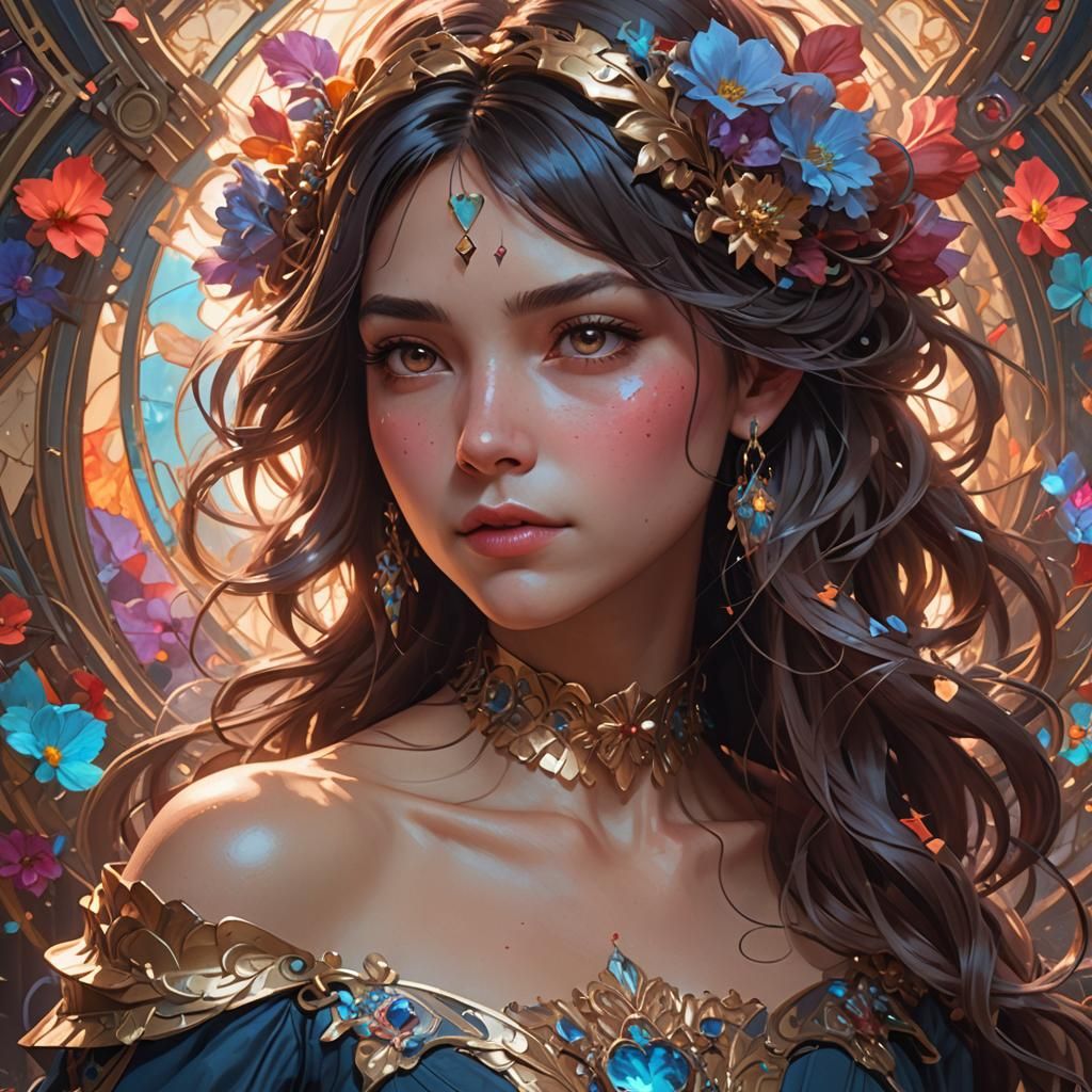 Love's Hardship: Hyperdetailed Portrait in Unreal Engine 5