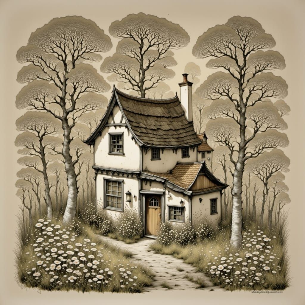 Ethereal Landscape of a Dream Home