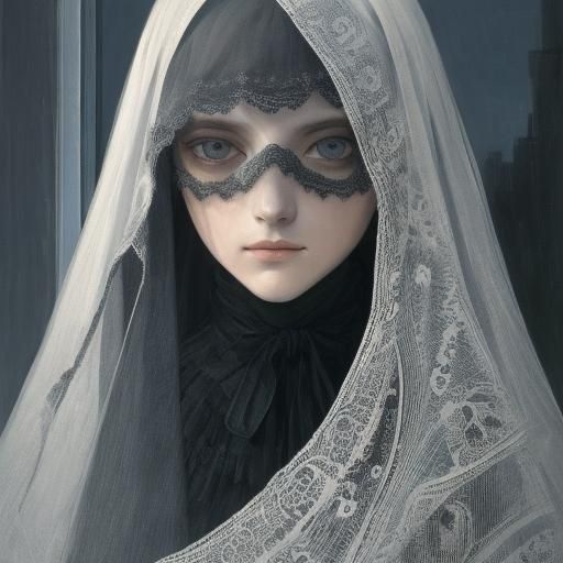 Darkness and Fate: A Picasso-Lippi Inspired Vision