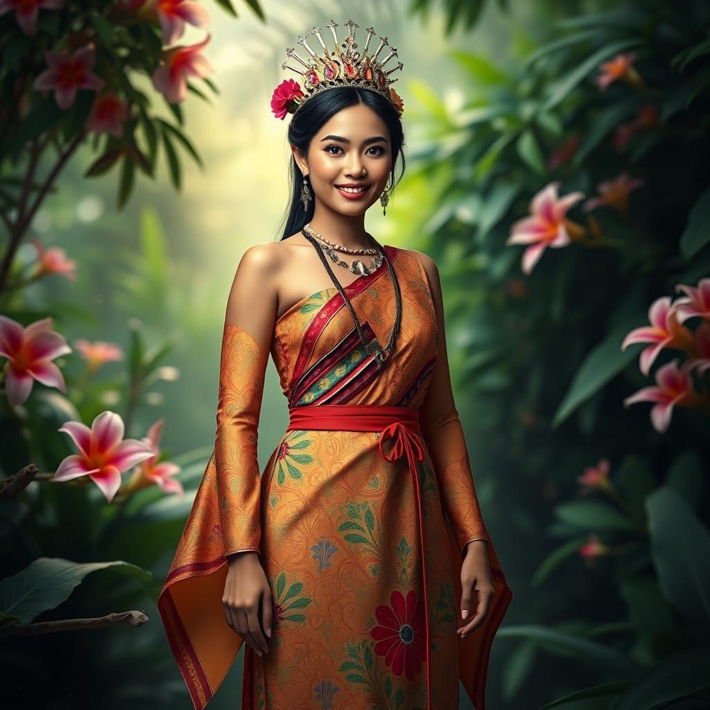 Elegant Catriona in Traditional Filipino Baro't Saya