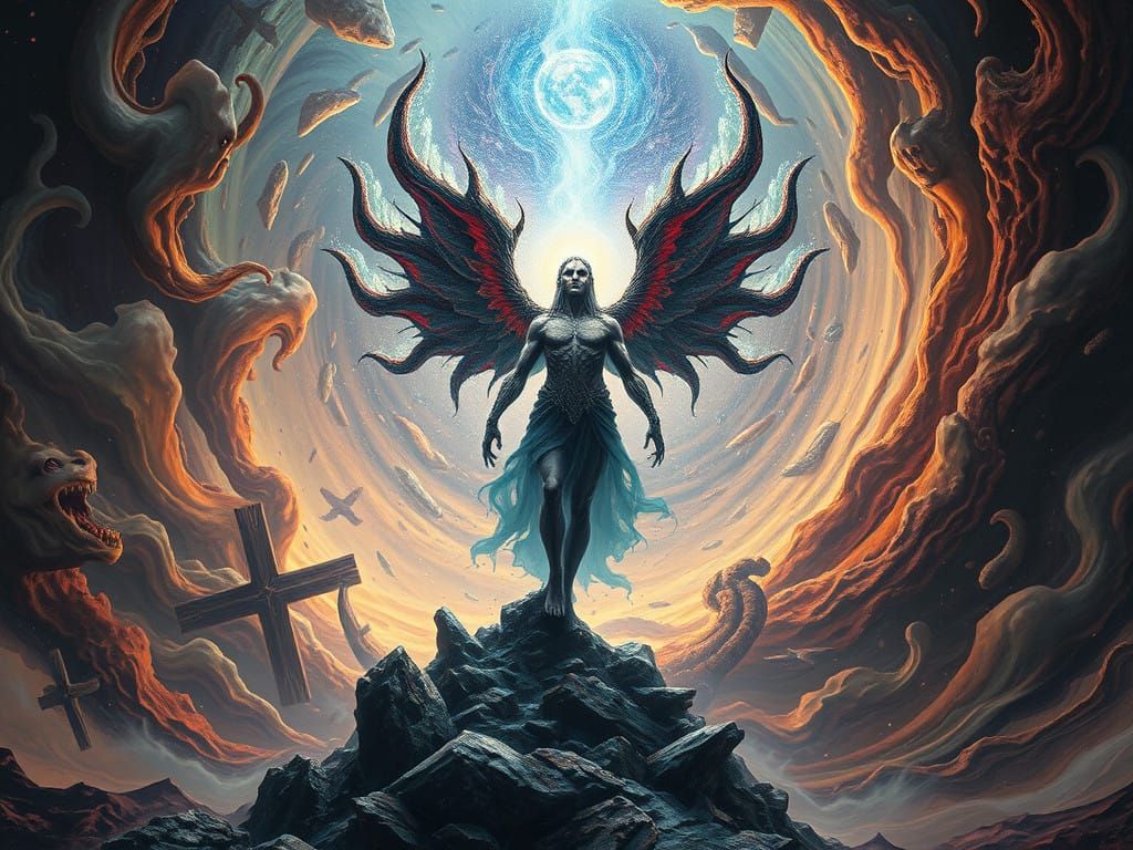 Transcendent Demiurge in Celestial Vortex