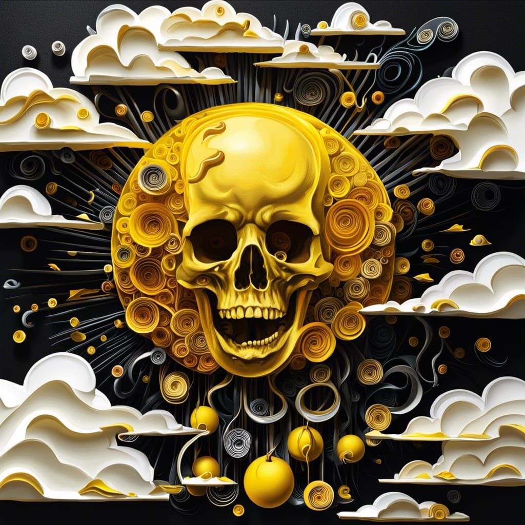 Zombiecore Landscape in Hyperrealistic Style