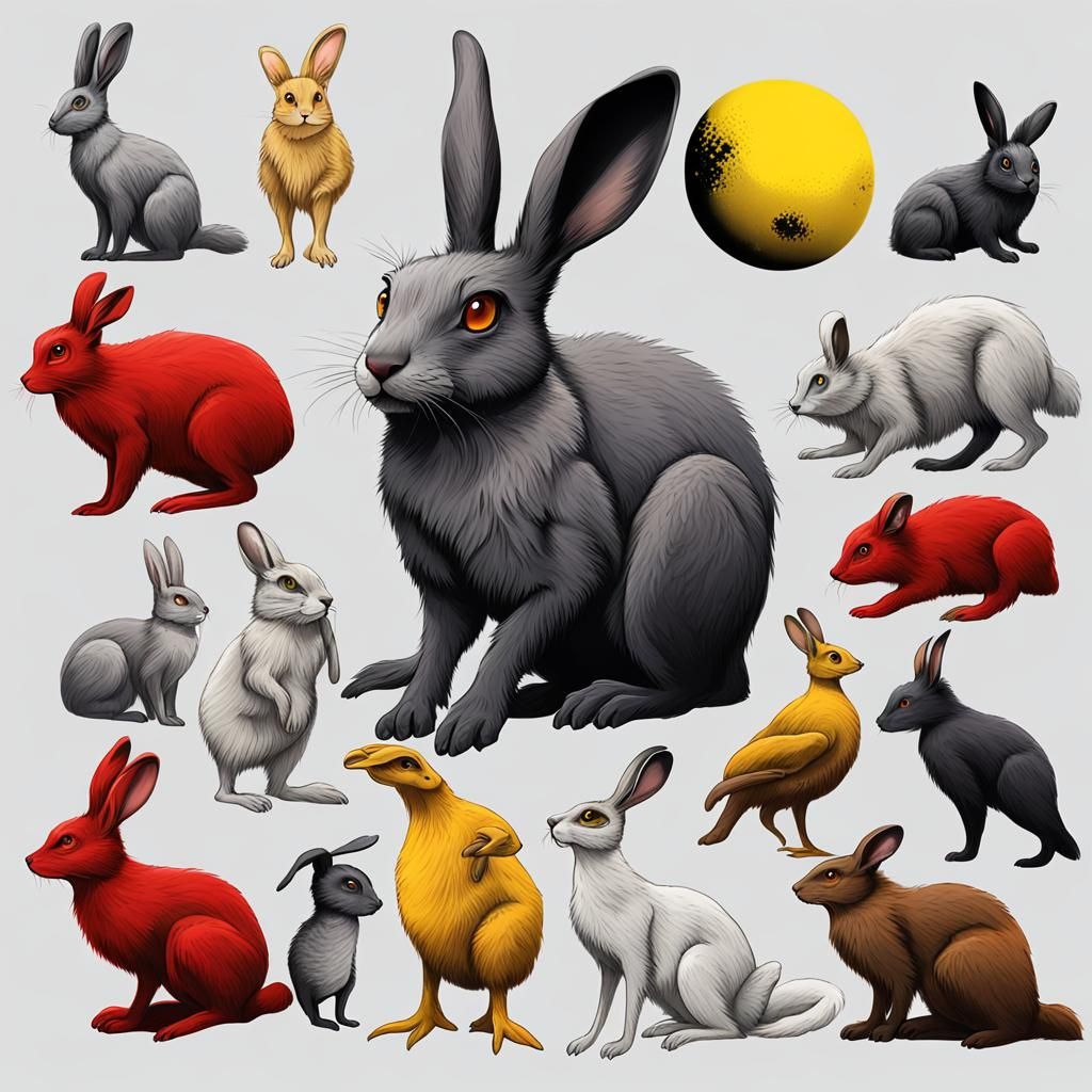 Alien Exoplanet with Speculative Lifeforms Concept Art