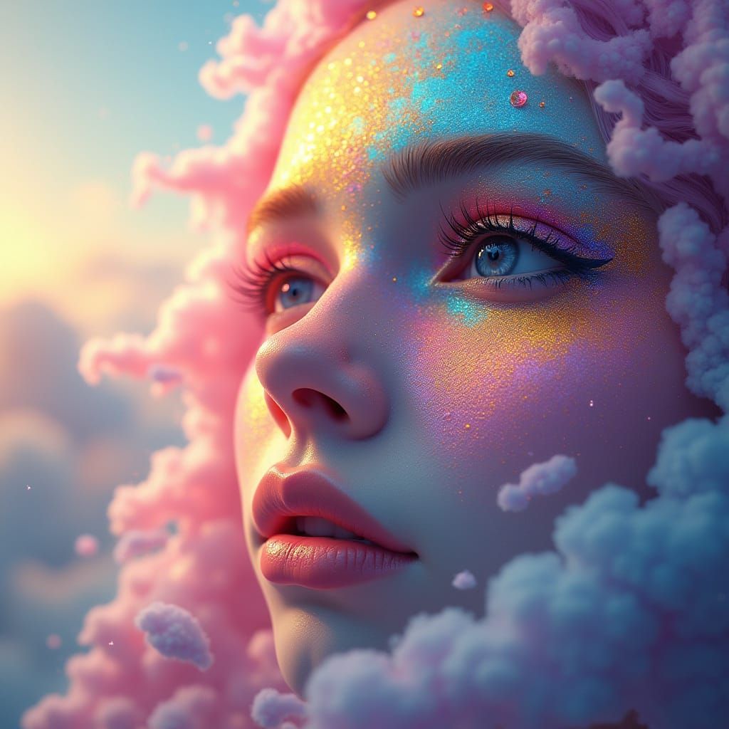 Ethereal Abstract Masterpiece in Artgerm Style