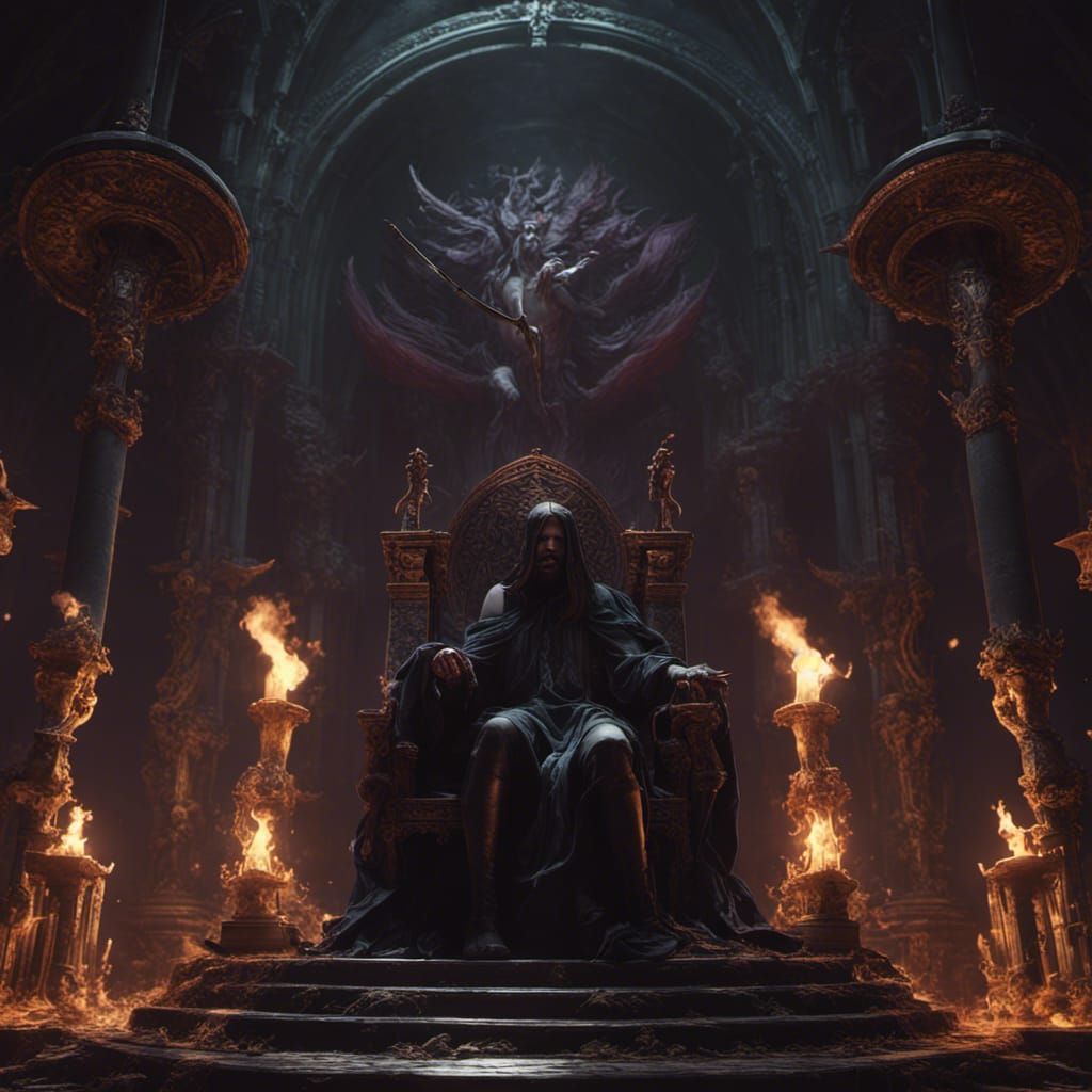 Dark Fantasy Black Sabbath Art in Unreal Engine