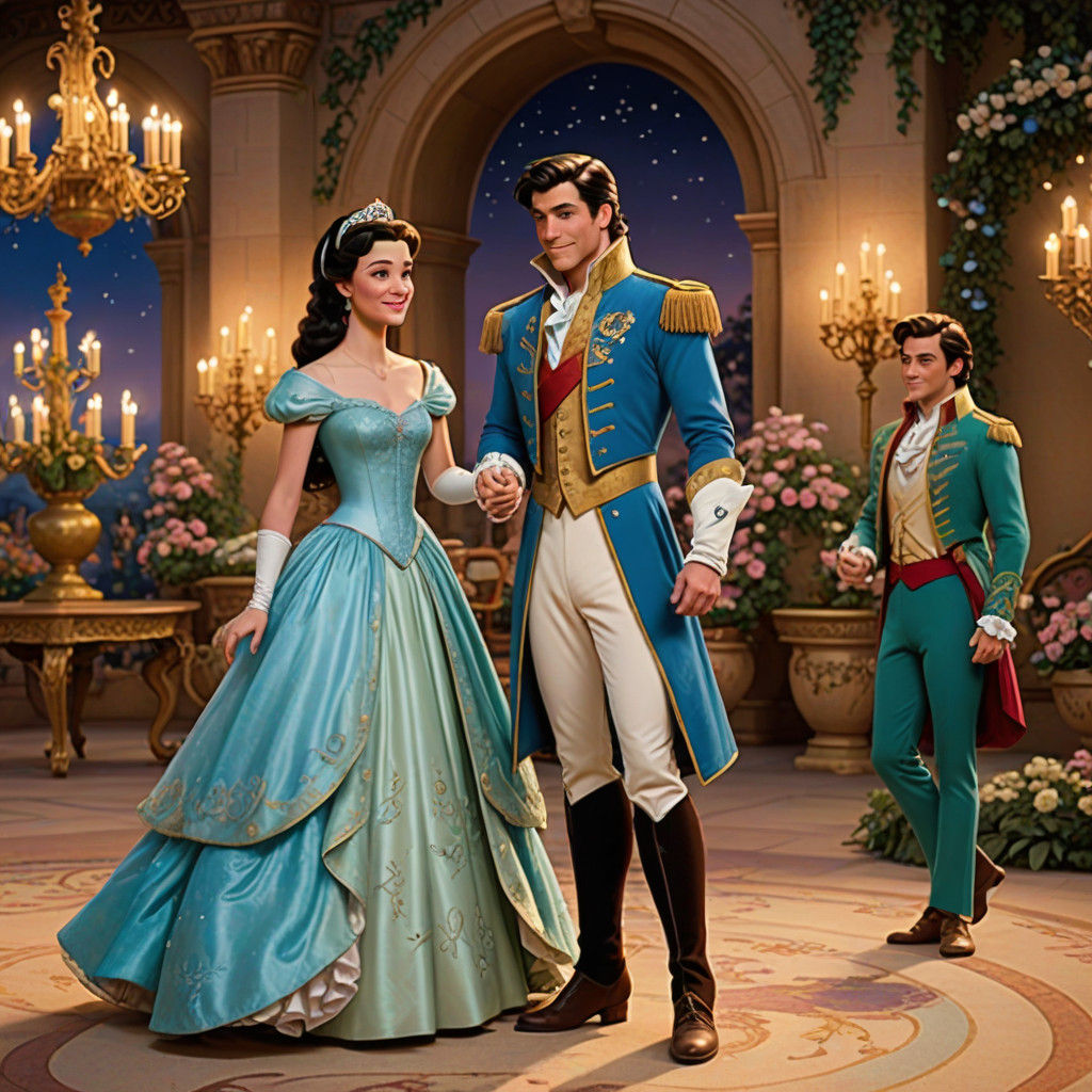 Disney Princesses Unite in a Royal Renaissance Garden at Sun...