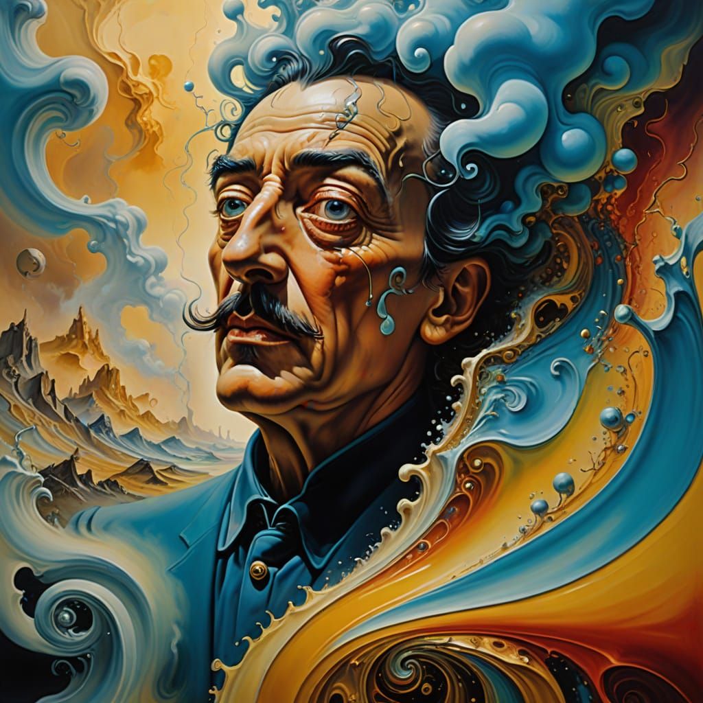 Dreamlike Grumblethwack in Surrealist Style