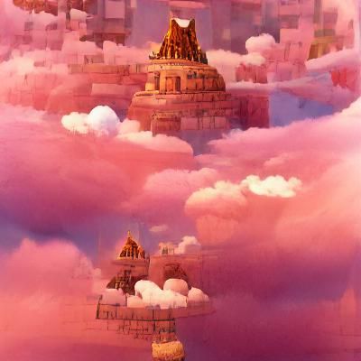 Futuristic Tower of Babel Zootopia Concept Art