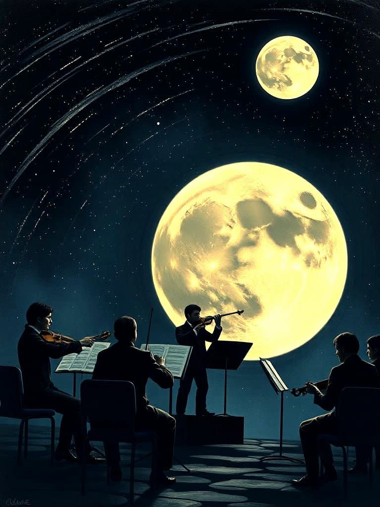 Orchestral Moon Colony in Harmony