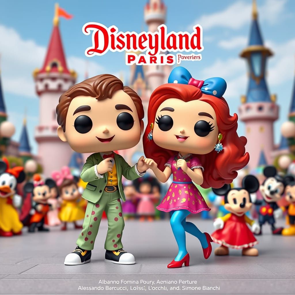 funko pop figure disney  sing felicita at disneyland paris