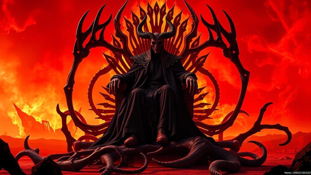 Dark Fantasy Masterpiece: Satan's Throne of Bones