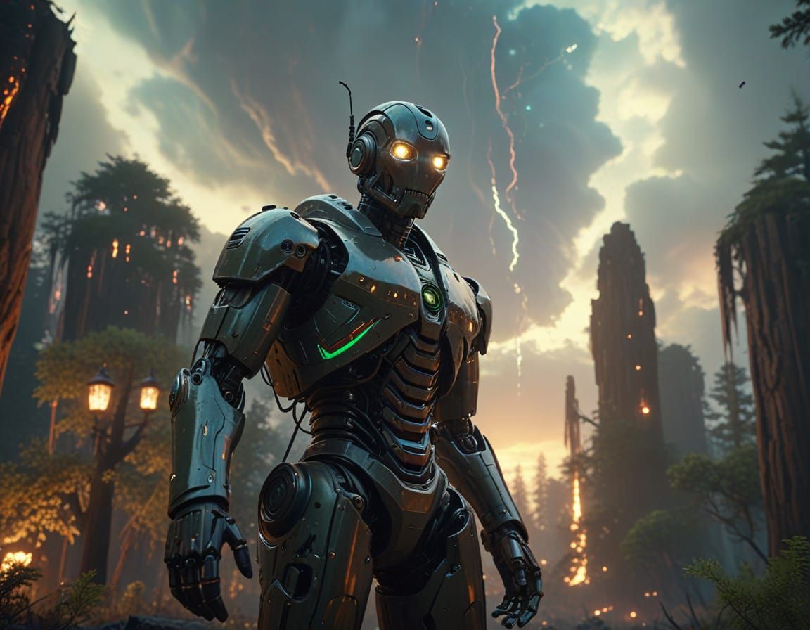 Eluhae could only watch the destruction of Atlantis