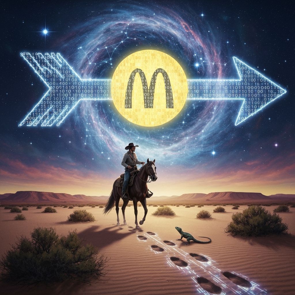 Cosmic Cowboy in Binary Desert