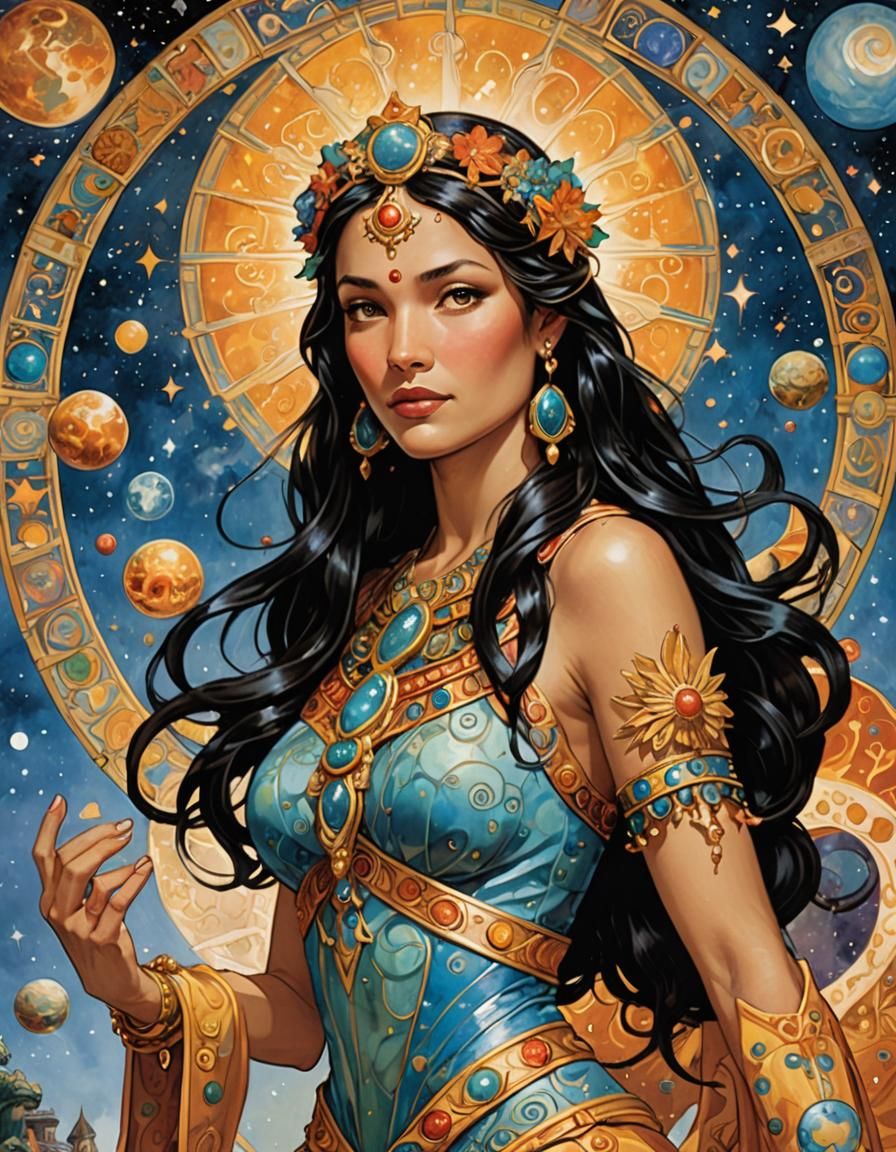 Cosmo Selene Goddess