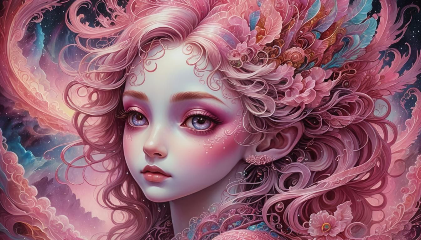 Close-up adorable girl