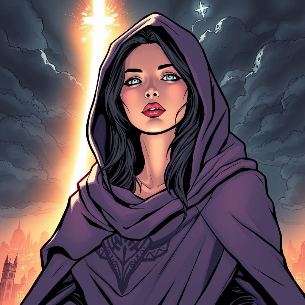 Hope Illuminates the Darkened World in Radiant Glory