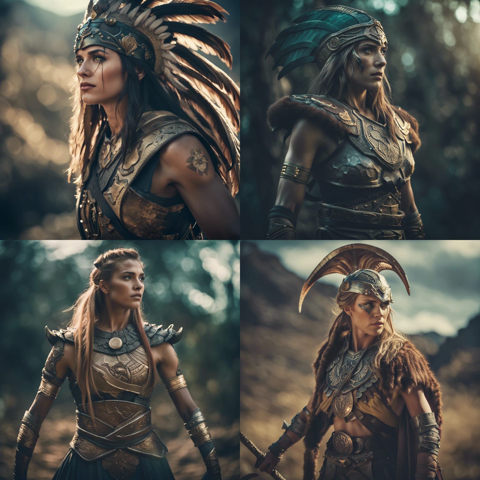Enchanting Warrior Priestess: Cinematic Film Still