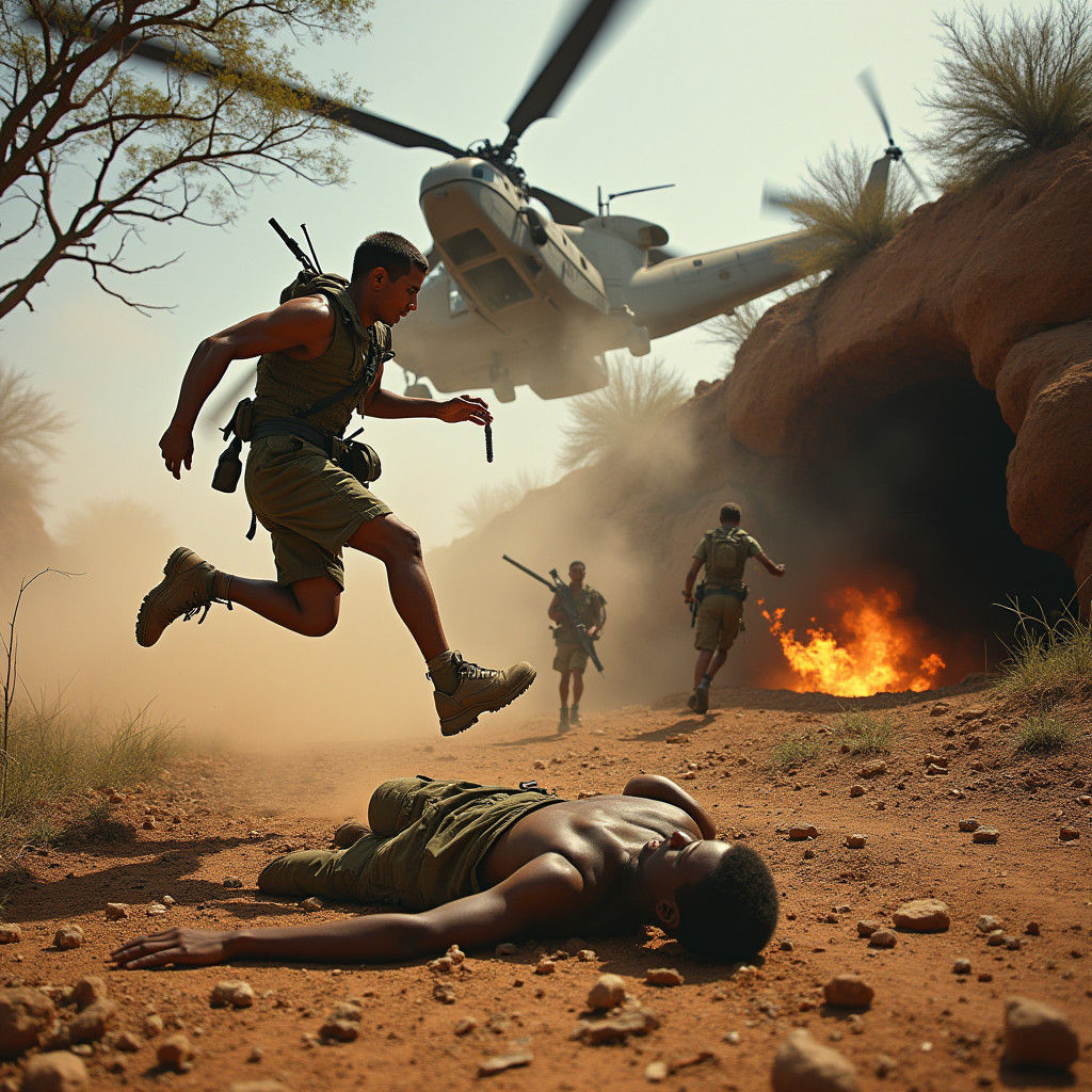 1970s ZIMBABWE BUSH WAR