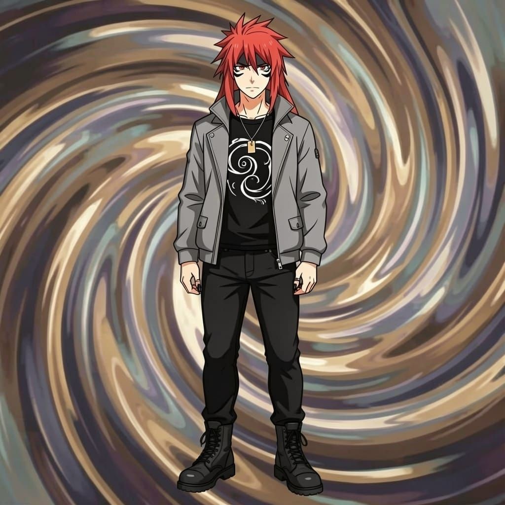 Abstract Swirls in Vibrant Colors