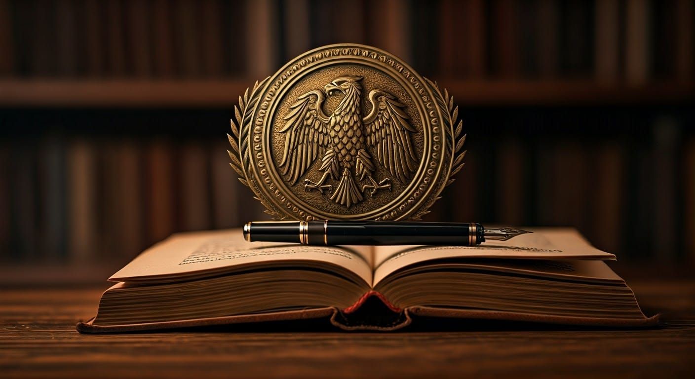 Ornate Emblem Design for Videopoetry Channel