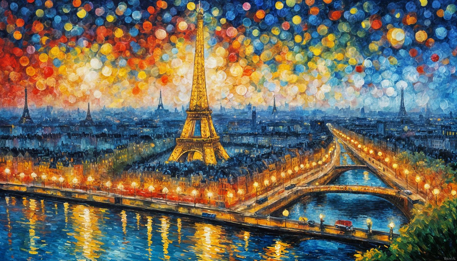 Paris at Night, Christmas Magic in the City of Light