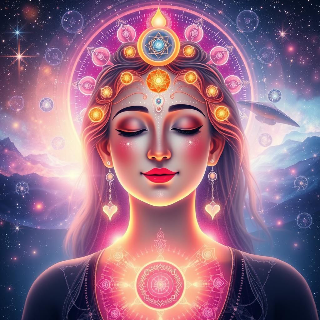 The most beautiful spiritual imagination of a beautiful moth...