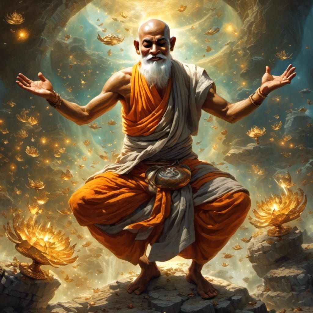 Monk's Ecstatic Realization of Brahman