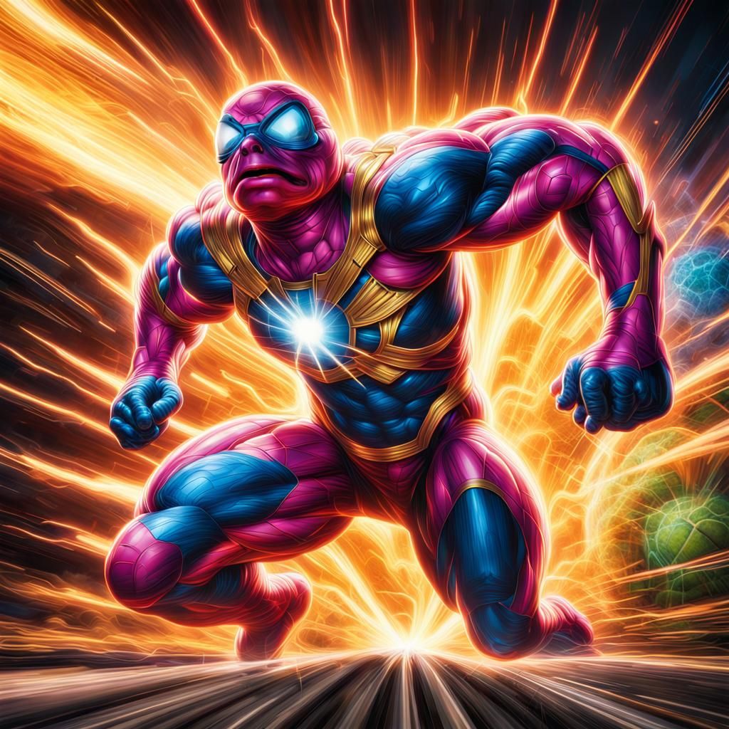 Heroic Turtle Blazes Through City Streets in Dynamic Digital...