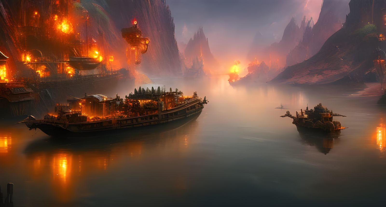 Two Ships Passing In The Night