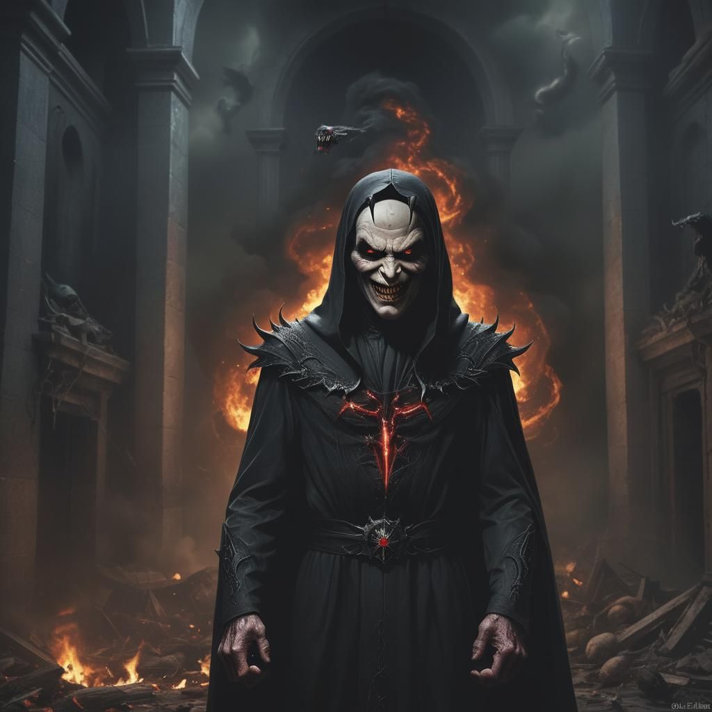 Realistic Photo of Ultimate Evil