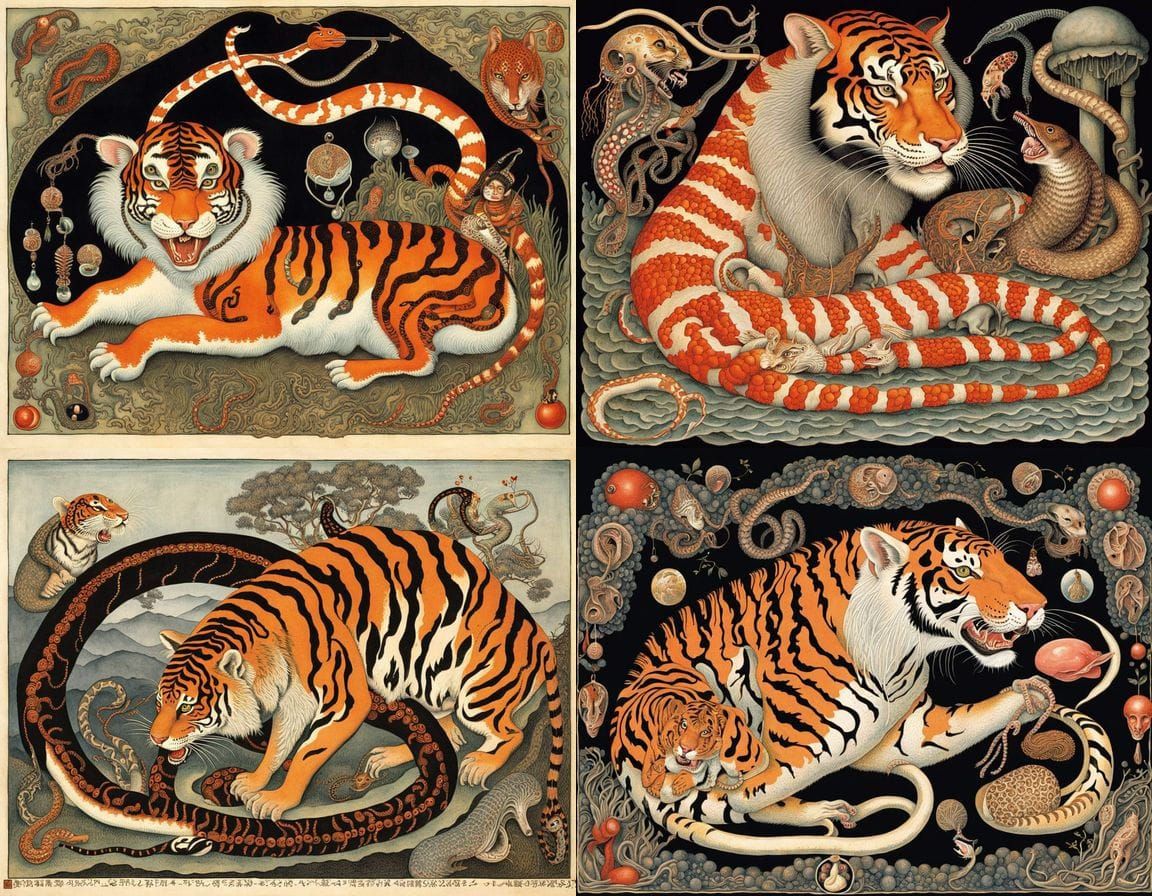 Surreal Russian Art in Deep, Mysterious Noctilucent Colors