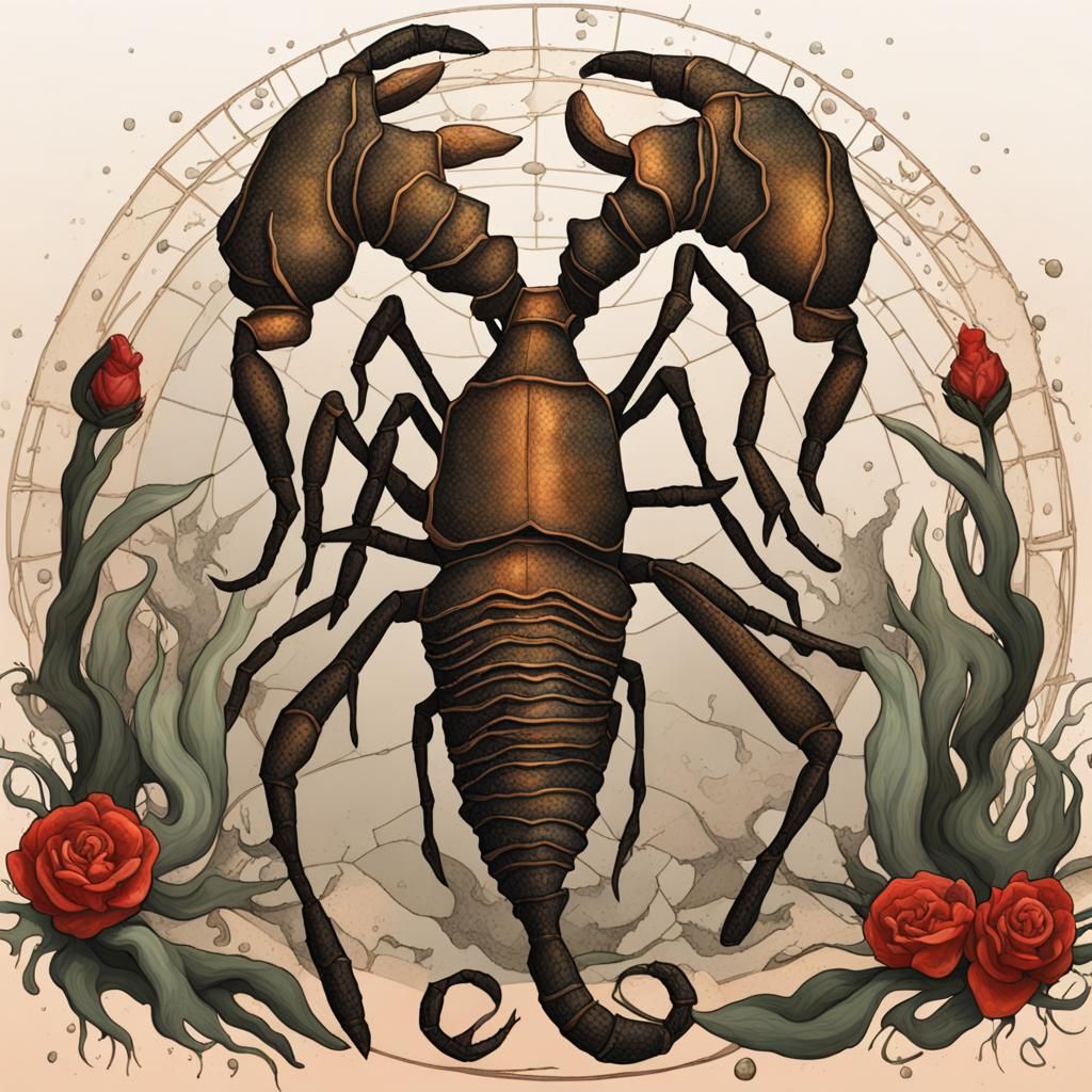 AI Image: Scorpio Zodiac Sign