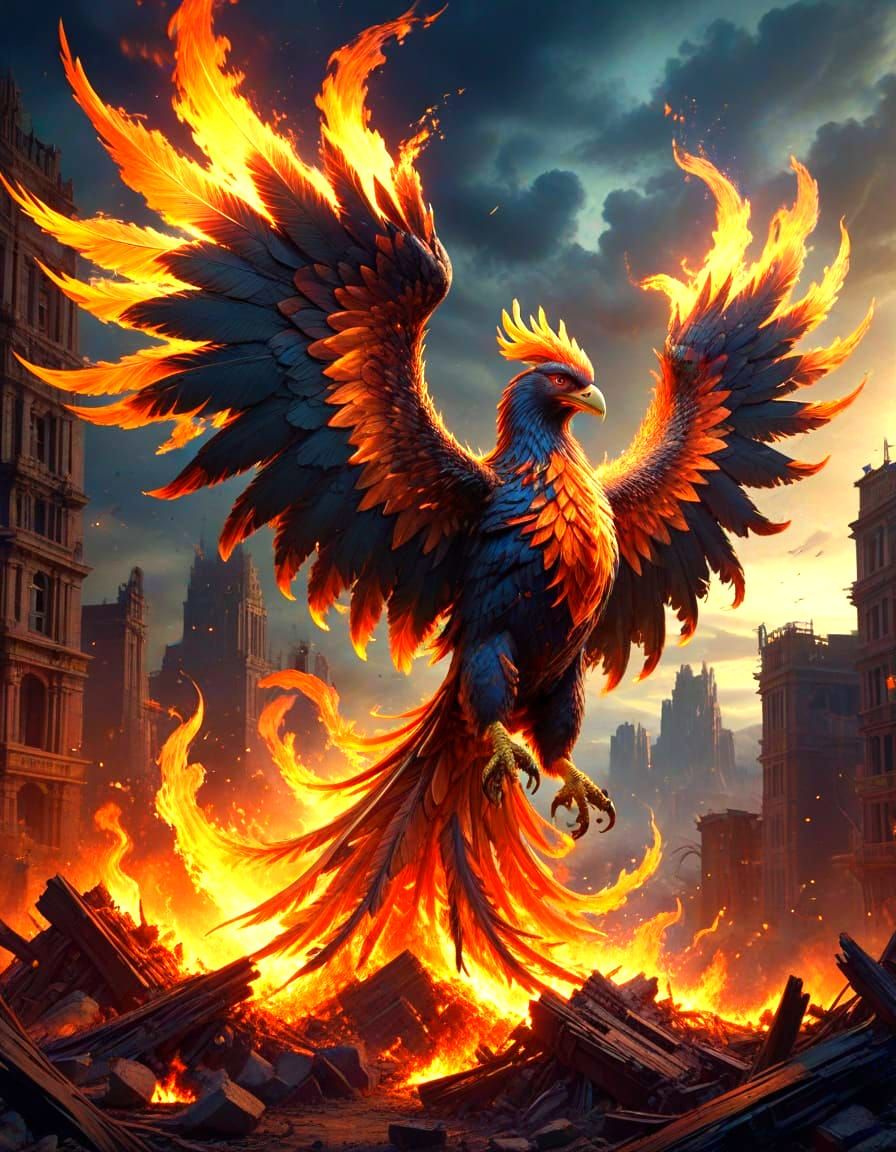 Phoenix Rises from the Ashes in Epic Cinematic Splendor