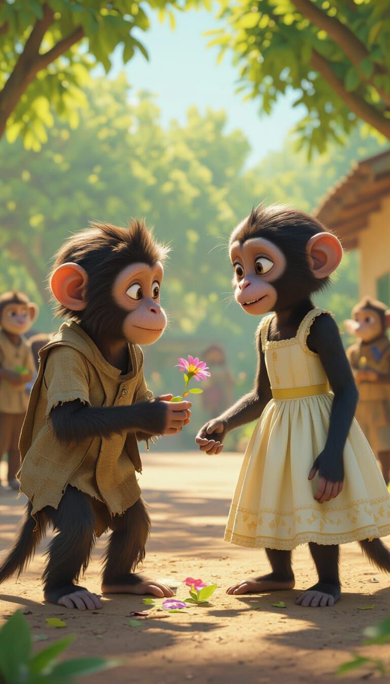 Heartbreaking Schoolyard Rejection in 3D Animation