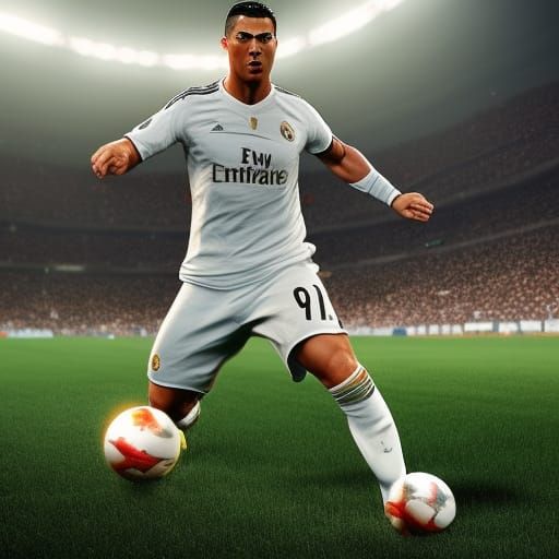 Christiano Ronaldo: Epic 3D Game Cinematic Rendering
