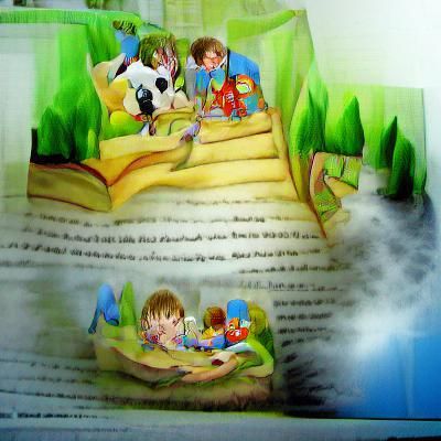Charming Children's Storybook Illustration