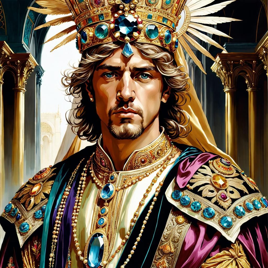 Byzantine emperor Justinian